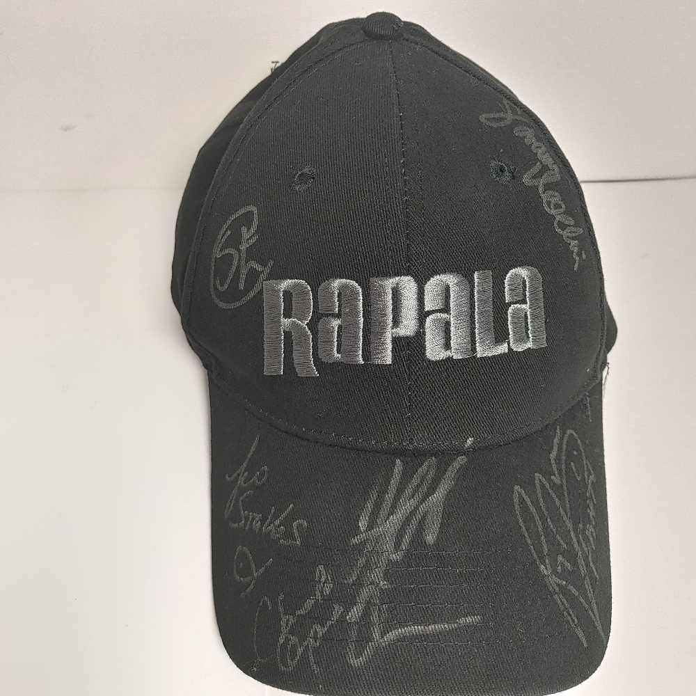 Fish TV Signatures on Rapala Hat collactable